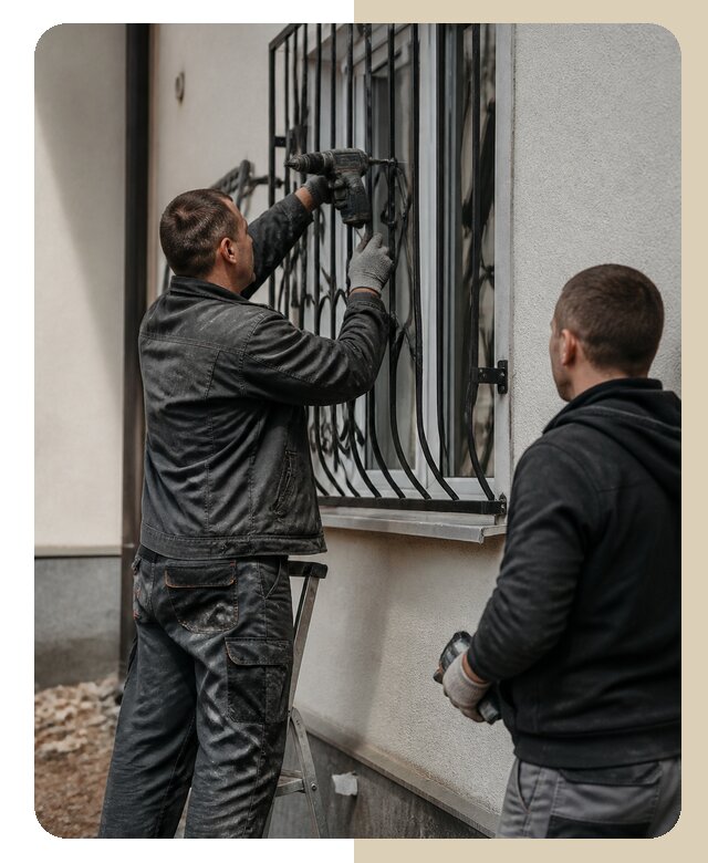 Установка наружных решеток в Владимире от 5084 р. | ДвериЛегко-Вдм